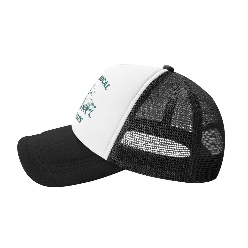 Funny Vintage Raccoon Opossum Skunk Baseball Cap For Men Women Summer Mesh Side Caps Hats For Casual Headwear