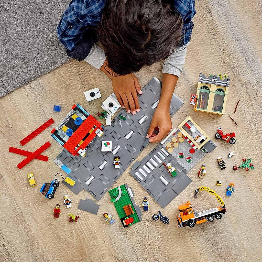 LEGO City Town Center 60292 Building Cool Building Toy for New 2021 Kit; Kids, (790 Pieces)