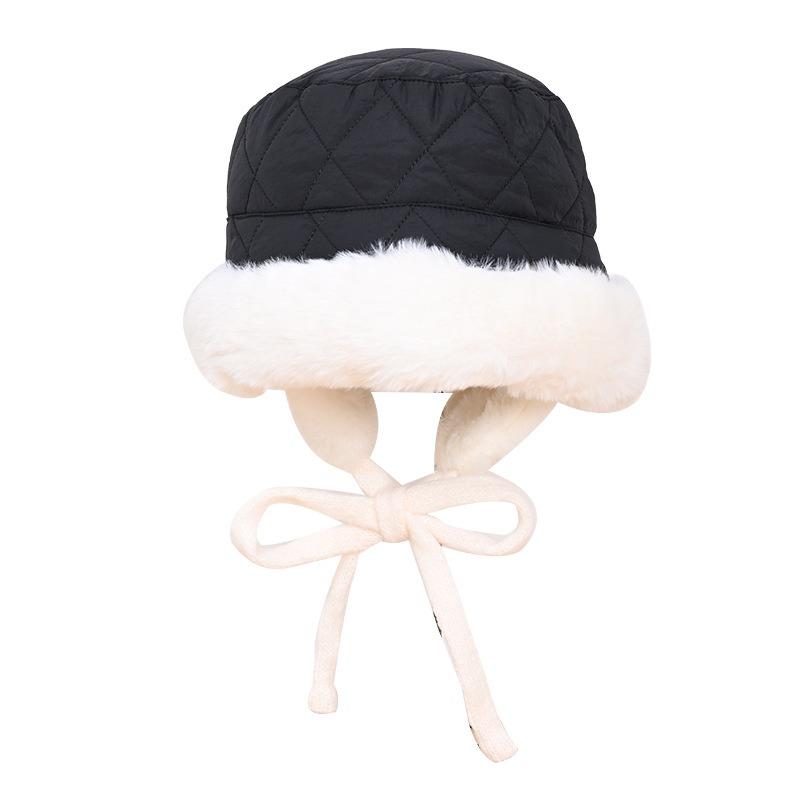 Fox Ears Female Winter Thickened Warm Ear Cap Cycling Skiing Cold-proof Pullover Big Brim