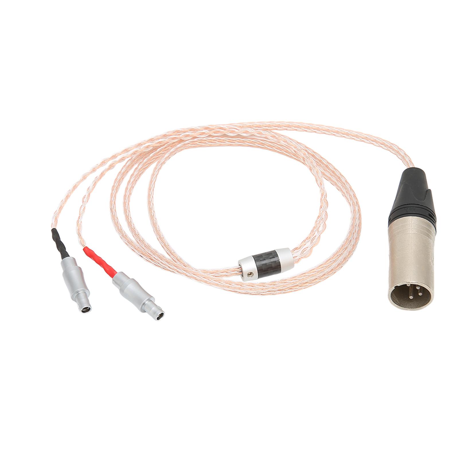 

HiFi кабель 4-контактный XLR мужской сбалансированный кабель совместимый с Sennheiser HD800 HD800S HD820 1.2m3.9ft