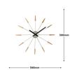 El Commune Wall Clock Radiant Clock Corn Natural NXT-J015