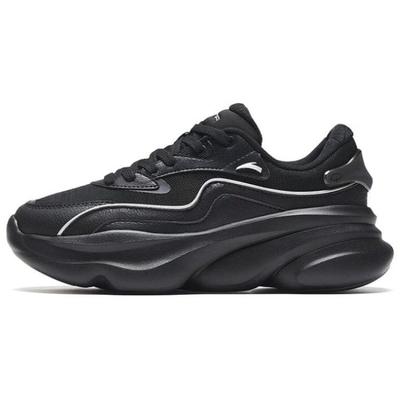 Meow Meow Shoes 3 Non-Slip Wear-Resistant Low-Top Dad Shoes Women Sneaker Black Silver 922338888-4
