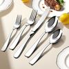 24Stainless steel cutlery set - Mirror-polished fork  knife  and spoon set  Suitable for home use  Hotel Weddings and banquets Dishwasher