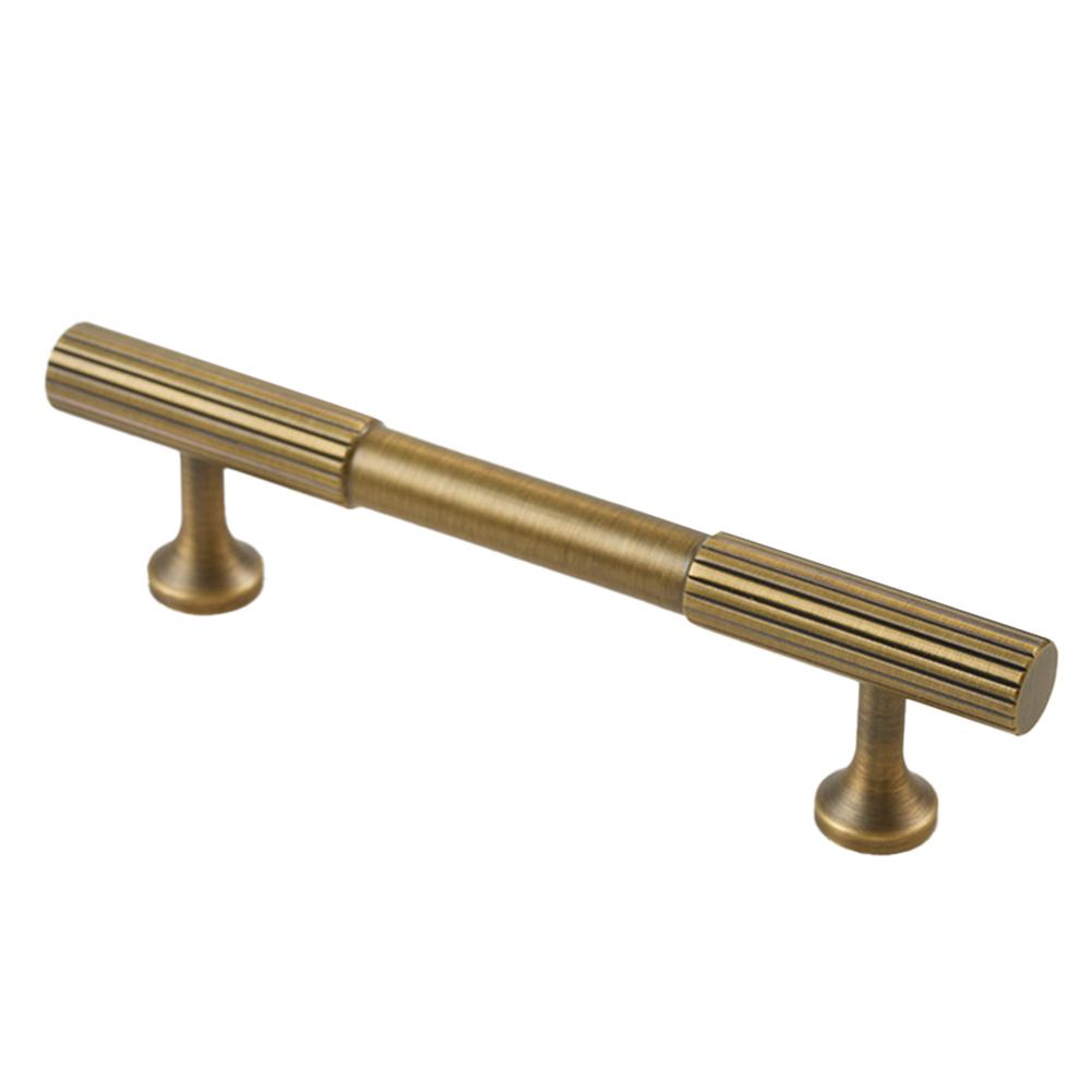 

Elegant Solid Brass Drawer Pull Handles Antique Features for a Sophisticated Look in Bedroom and Kitchen Furniture Single hole