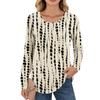 Damen Langarmshirts Grafik-T-Shirts Lässige Basic-Tops Pullover