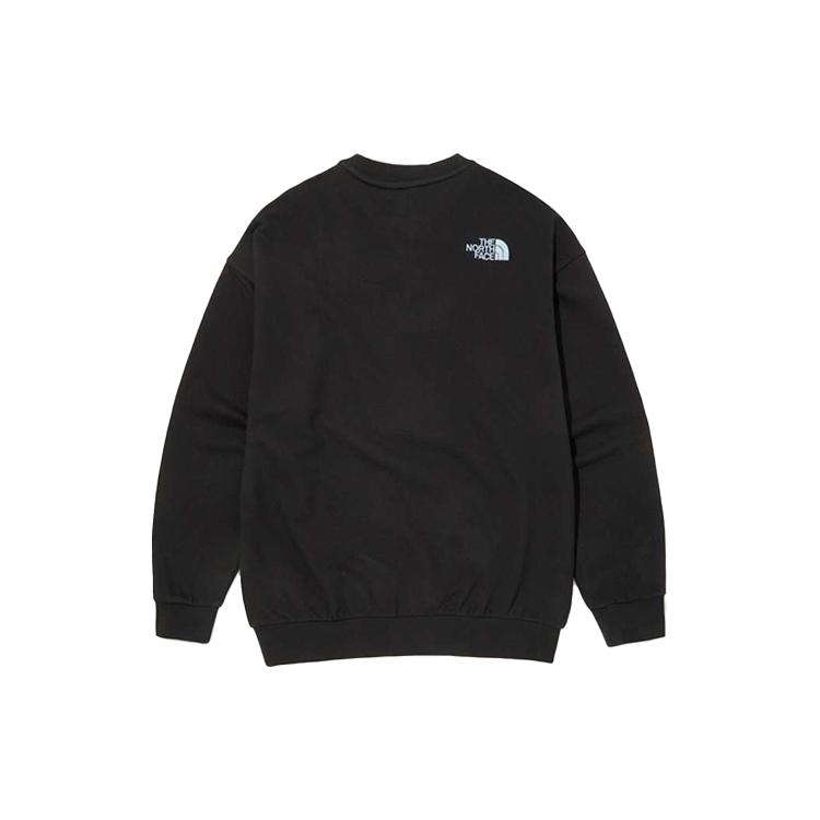 THE NORTH FACE Think Earth Sweatshirts Logo Sweatshirt Unisex Black NM5MN01J