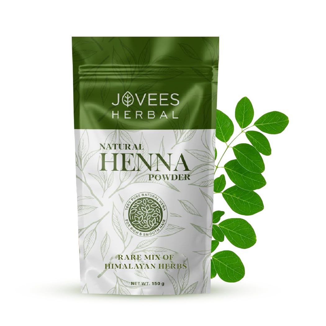 

Jovees Herbal Порошок хны с амлой, шикакаем, брами для кондиционирования, восстановления и контроля выпадения волос 150 г