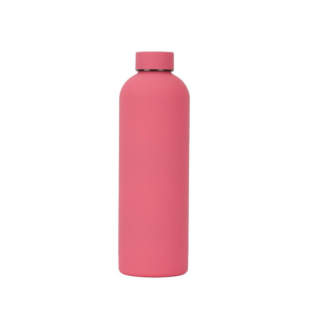 Stainless Steel Small Mouth Insulated Cup 500/750ml Frosted Vacuum Flask Insulated Water Bottle