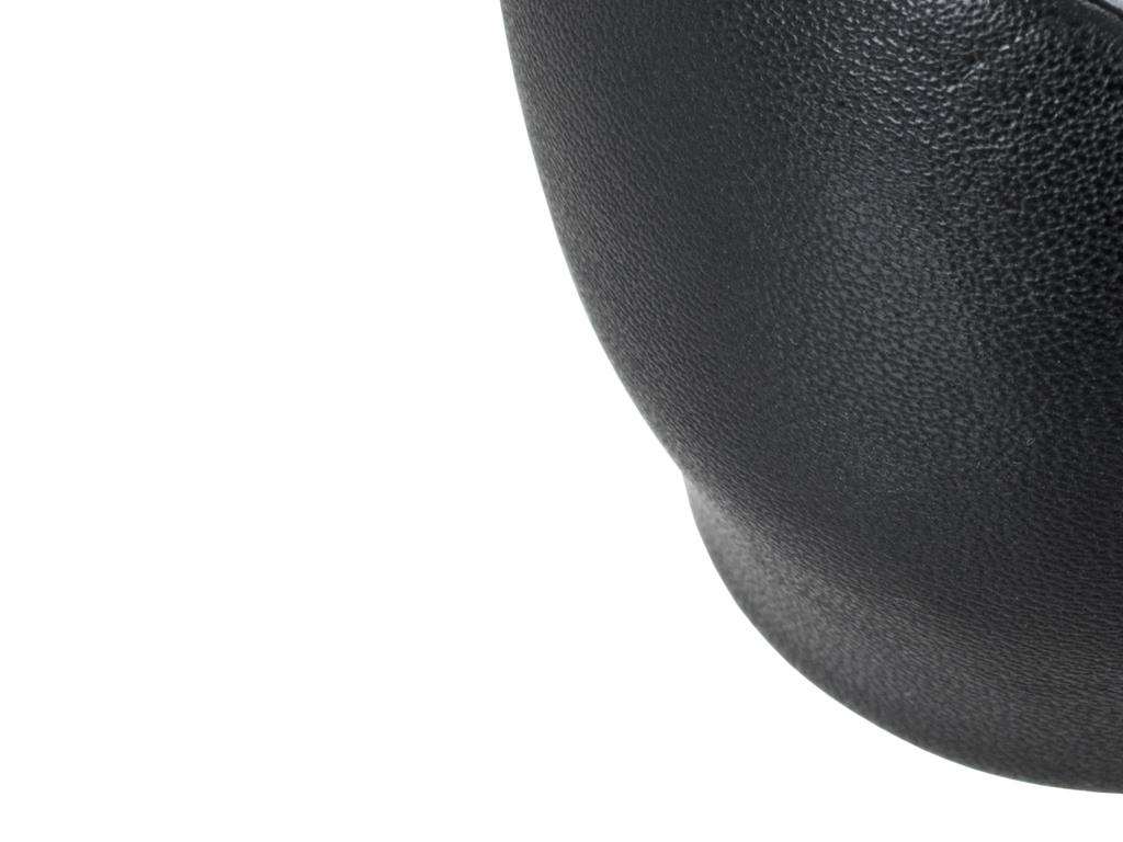 Pomello del Cambio Renault Espace IV, 6 Marce, Pelle Nera e Argento