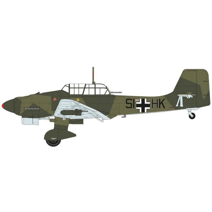 Avion Junkers Ju-87B / R-2 'Stuka' - AIRFIX - Maquette à assembler - Pour enfant
