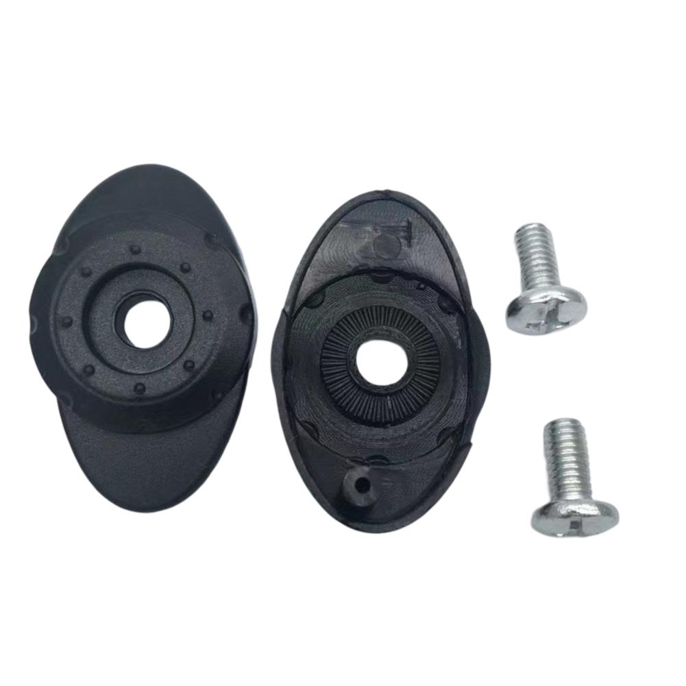 Paar Motorradhelm Feste Große Lochschnalle Spiegelhalter Linsenbasis Zubehör Erwachsene Kinder Helmschrauben