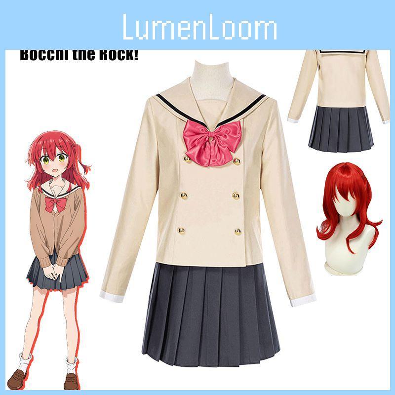 Stunning Bocchi The Rock! Kita Ikuyo Cosplay Costume Outfit