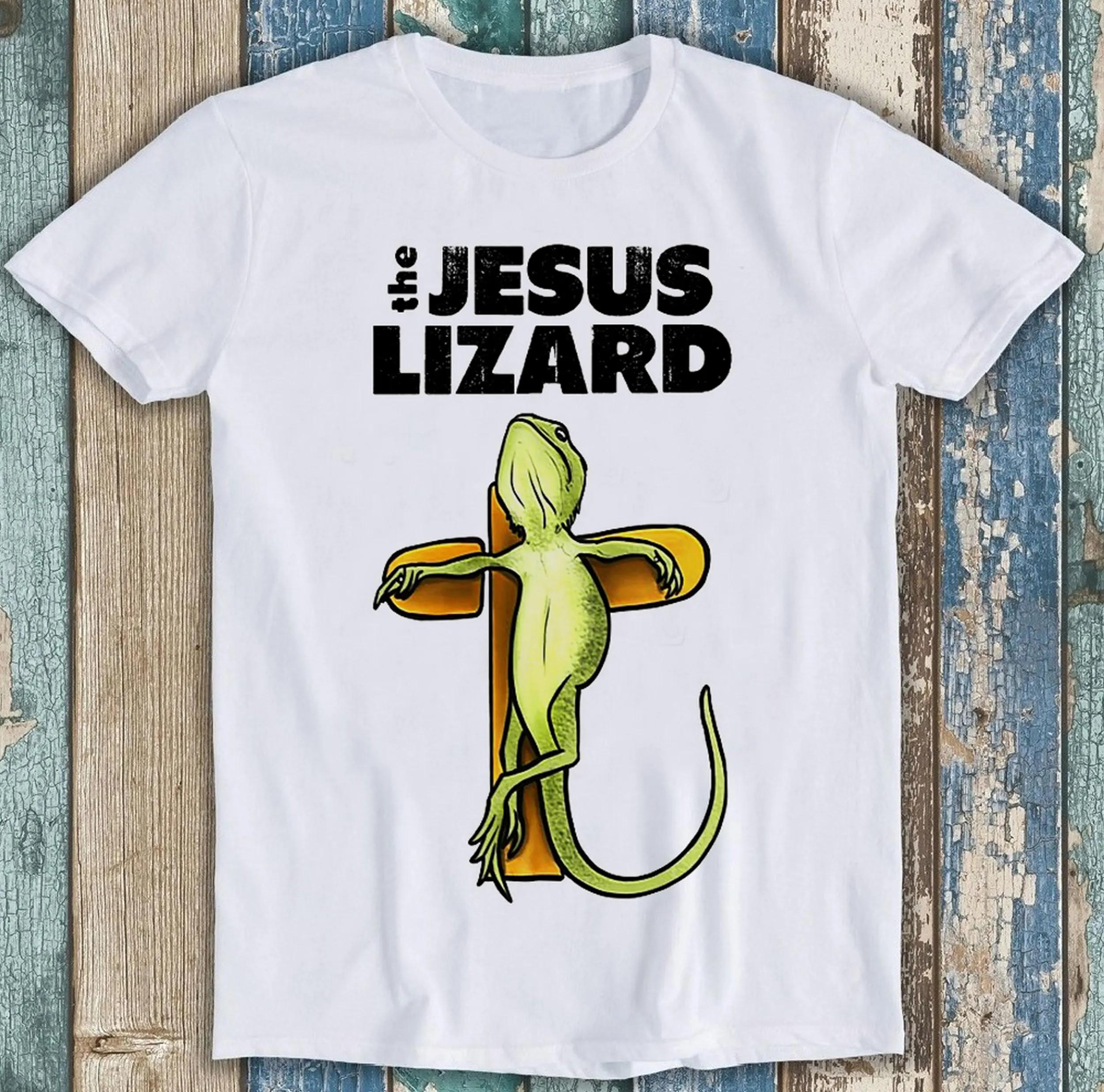 

The Jesus Lizard Exclusive Promo Cover 80s Poster Music Gift Tee Summer Unisexs and Womens Loose and Breathable Tshirt Top 4XL