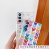 Applicable To Samsung S25ultra Apple iPhone 17 Ins Girl Graffiti Love Mobile Phone Case Painted Protective Case