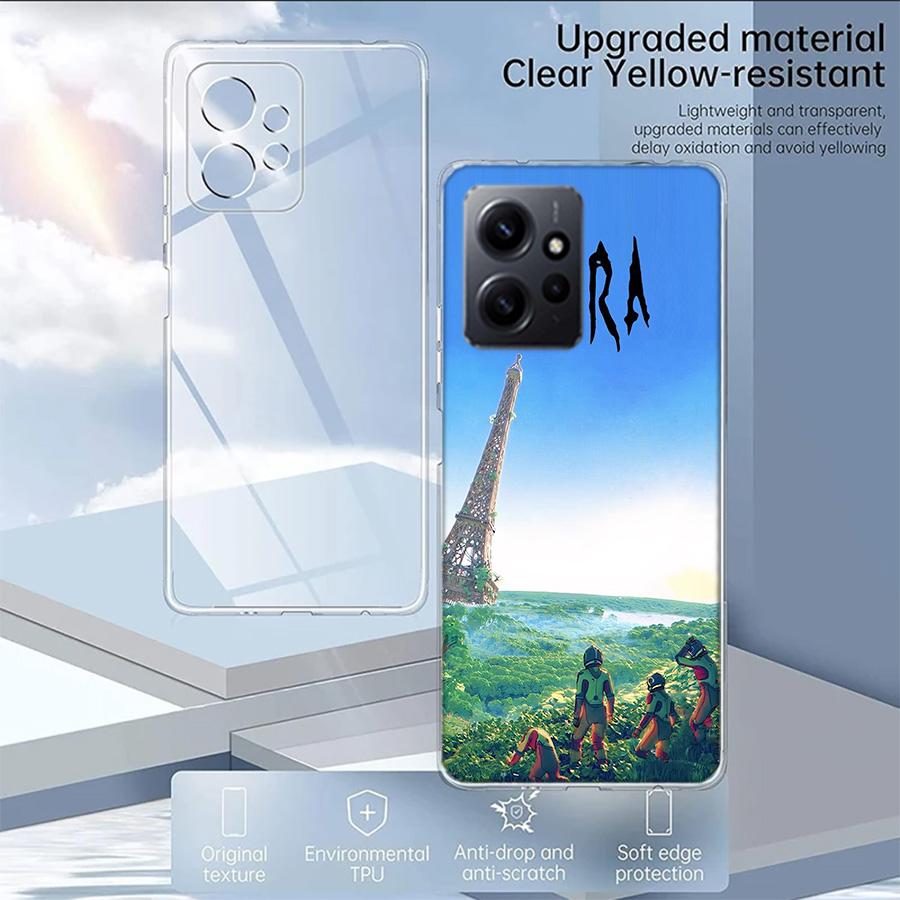 G-Gojira Band Handyhülle Für Redmi 12 13C 14C 12C Note 14 13 Pro Plus 10 10A 10C 9 9A 9C 9T K70 K80 Pro 8 8A Klar TPU