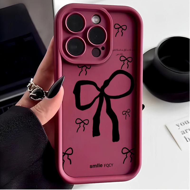 Case for Xiaomi POCO X7 X6 Pro X5 M7 M6 F5 F7 Mi 15 Ultra 14T Pro 14 13T 12 13 11 Lite 5G NE 12T Love Bowknot Silicone Cover