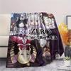 ReZero Starting Life in Another WorldPrint Flannel Blanket, High quality Comfortable for All Seasons, Home Decor, Warmth and Comfort