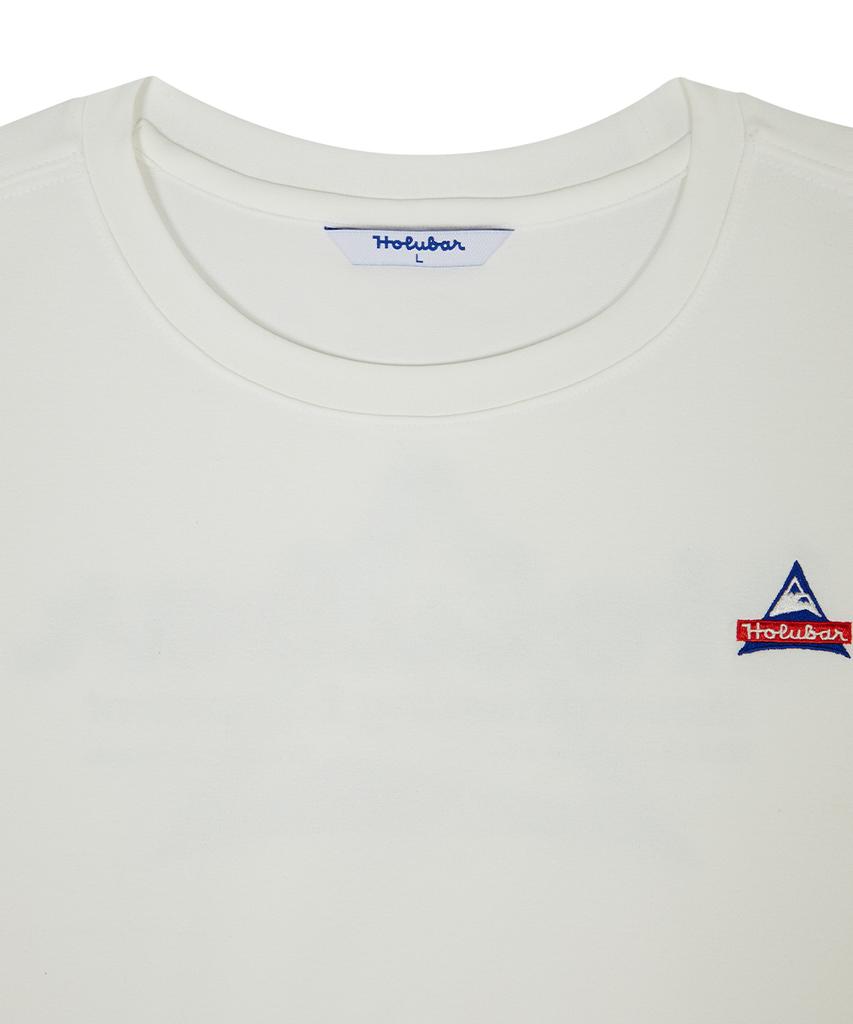 Holluba Flatirons Logo T Shirt White