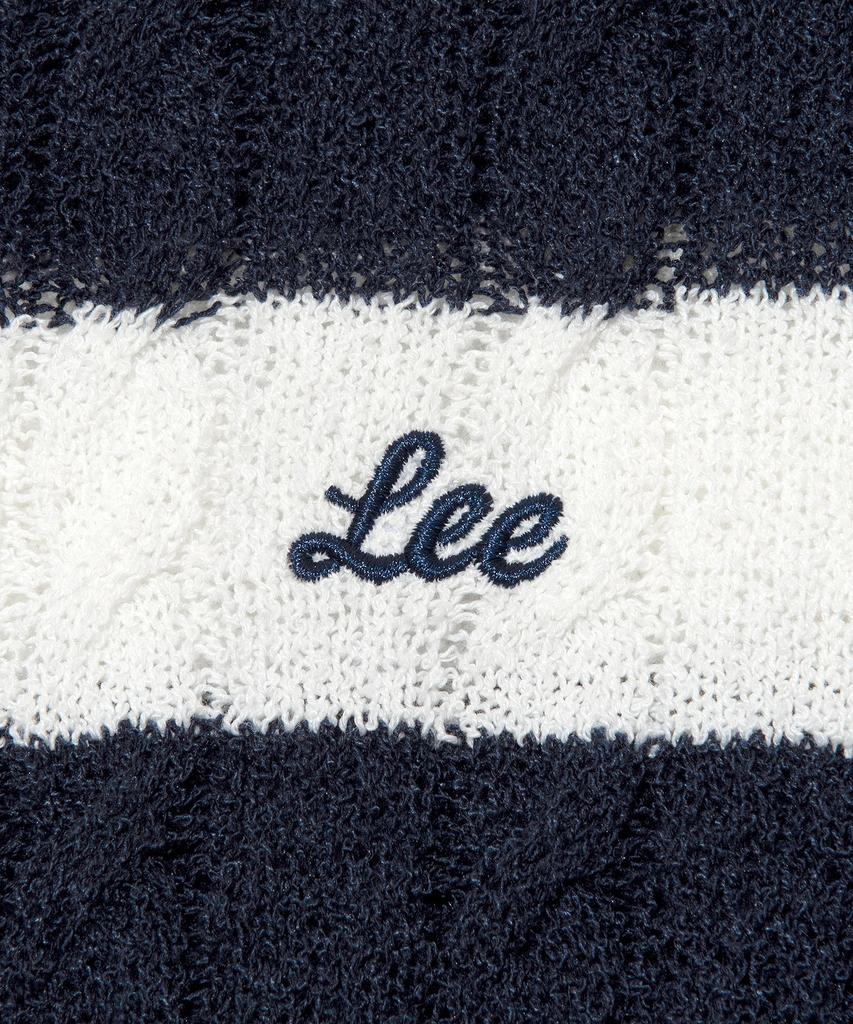 LEE Women'S Striped Cable Knit Navy