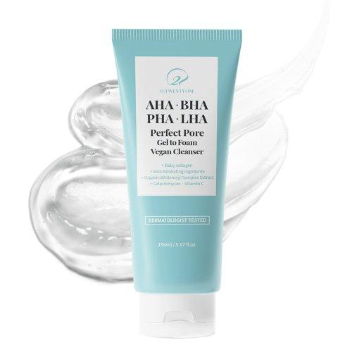 Abapara Perfect Pore Gel to Foam Vegan Cleanser 150ml Micro Bubble