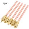 5 peças 60/115/125mm Acessórios para Refrigeração de Ar Condicionado Válvulas Tubo de Latão Casa DIY Peças de Reposição para Ar Condicionado