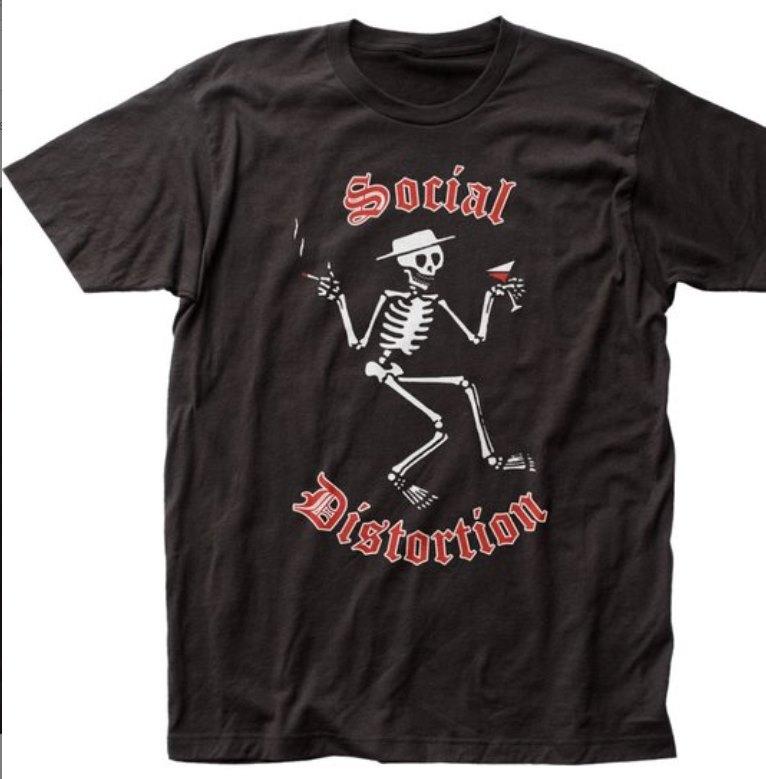 Social Distortion Skelly Logo Shirt