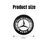 VCJ1  4Pcs Car styling Lock Keyhole Stickers Decoration Protection For Mercedes Benz C180 C200 C260 C300 W108 W124 W126 W140 W168 W169
