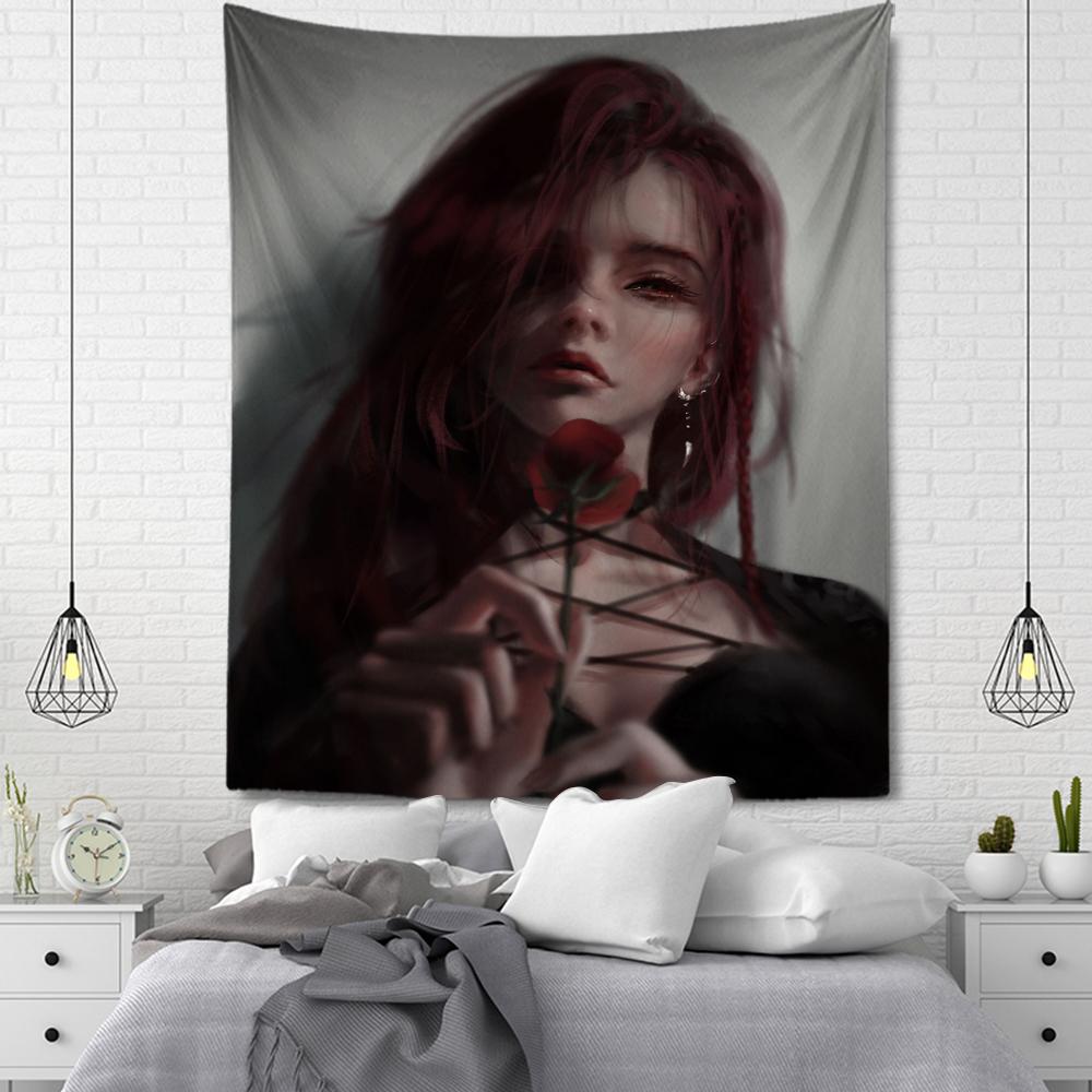 Anime Tapestry Room Decoration Home Decoration Sexy Anime Character Hanging Cloth Wall Decoration Living Room Decoration