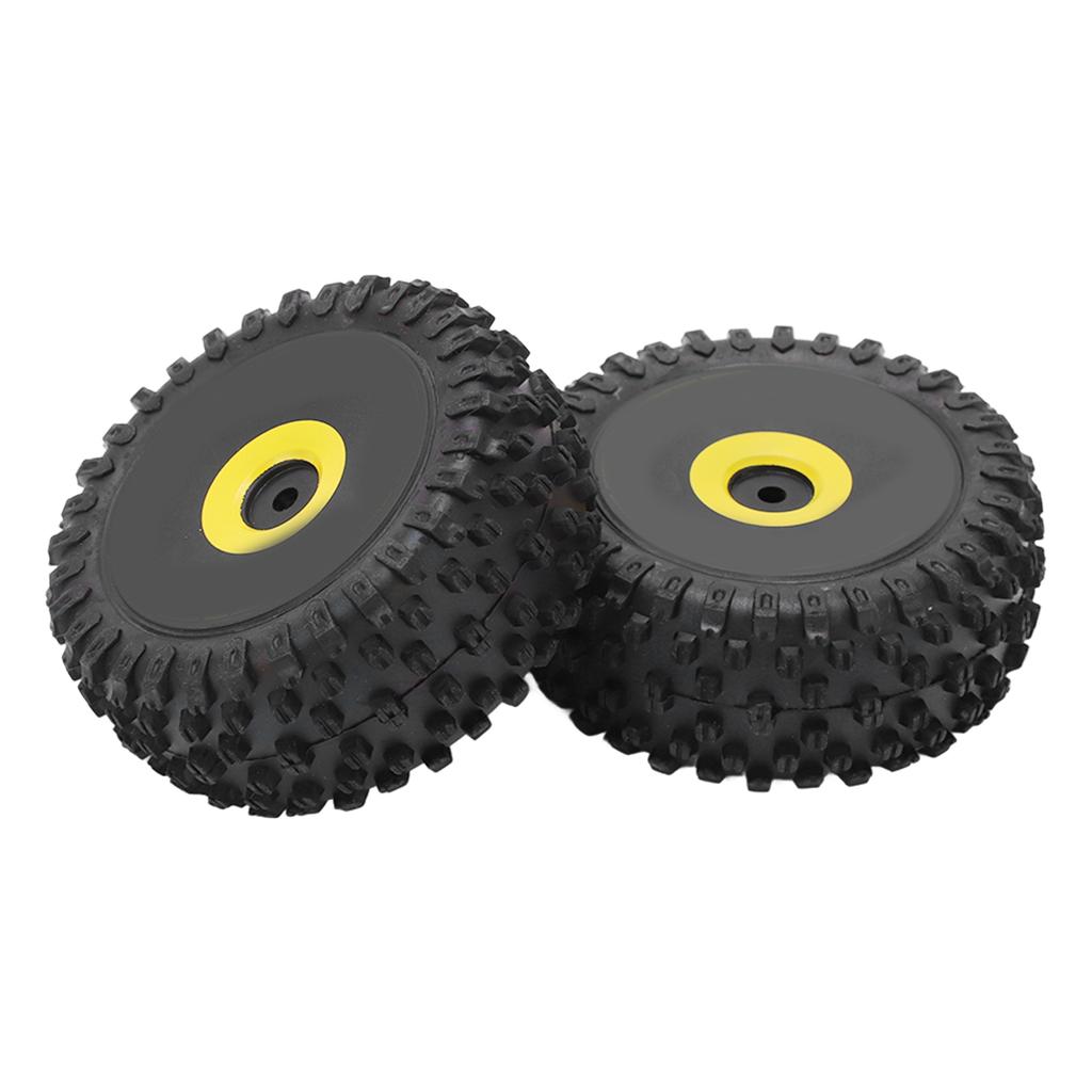 2 Stück RC Räder RC Auto Hinterreifen Gummiräder und Reifensatz für WLToys 144010 114 Fernsteuerung
