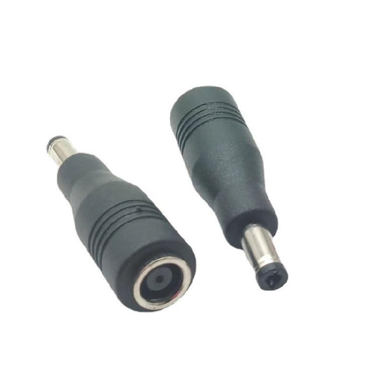 7.4x5.0mm Buchse auf 5.5x2.5mm Stecker Adapter Umwandlungskopf für Laptops Notebook Computerzubehör