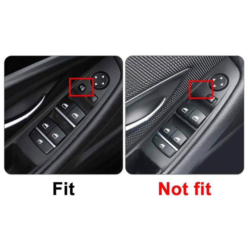 4 Colors Left Drive LHD Beige Black Carbon Fiber Car Interior Door Handle Pull 7PCS Set For BMW 5 Series F10 F18 523 525 528