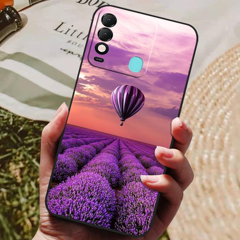 Für Tecno Spark 8 Hülle 8C Silikon Rückabdeckung Handyhülle für Tecno Spark 8 8P 8C Spark8 P Hüllen Spark8P Weicher Stoßfänger coque Fundas