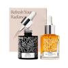 Naked & Thriving Set de Noapte: Ser Reînnoire (30mL) + Ulei de față rejuvenant (35 ml) cu Acid Hialuronic, Argan, Cătină și AHA-uri din Fructe 2025