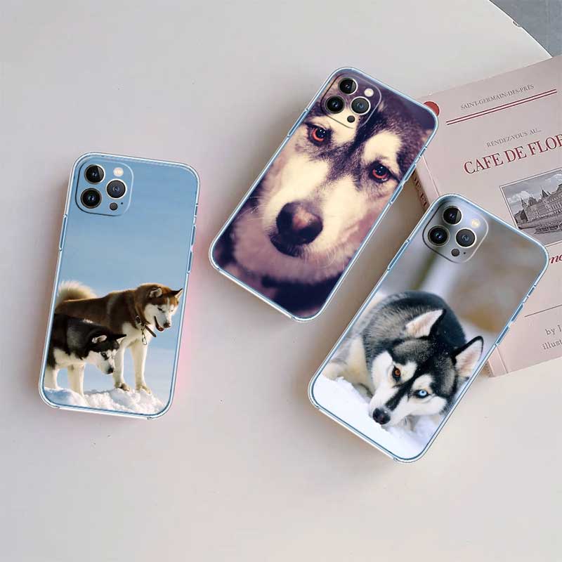 NH32 husky dog Phone Case for Motorola Moto E13 E15 E20 E22 E22I E22S E30 E32 E40 E7 E7I G Plus Power Play Stylus G22 G14