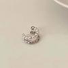 New Korean Gold Double Circle Twist Pearl Ear Cuff Vintage Geometric Circle Earcuff Fake Piercing Pearls Clip on Earings