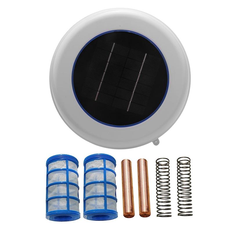 Solar Power Swimming Pool Water Purifier Solar Pool-Ionizer Plastic+Metal For Spa