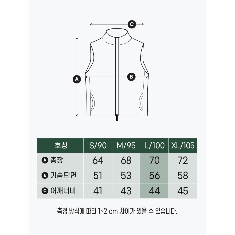 Daiso [comun] Vestă pufoasă cu fermoar lână L negru gri