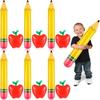 Giant Inflatable Pencil Toy Large Pvc Simulation Pencil Inflatable Stick Prop Blow Up Toy For Kids Party Game Photo Booth Decor