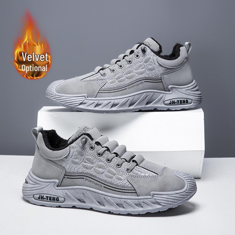 Autumn/Winter 2026 Men s Cross-Border Plus Size Casual Soft Sole Cotton Shoes 39