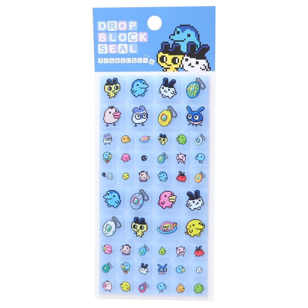 

Tamagotchi Drop Block [Sticker Sheet] Stickers/Blue