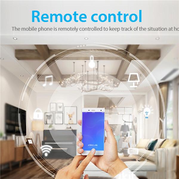 Compatible with Alexa/Google Assisatant huxa WiFi Smart Socket Mobile Remote Control eWeLink APP Timing Plug Voice Control Socket Compatible with Alexa/Google Assisatant huxa WiFi Smart Socket Mobile Remote Control eWeLink APP Timing Plug Voice Control Socket