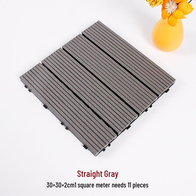 

Экологически чистый WPC Замковый Напольный Покрытие для Улицы - Антикоррозийное Композитное Дерево-Пластиковое Покрытие