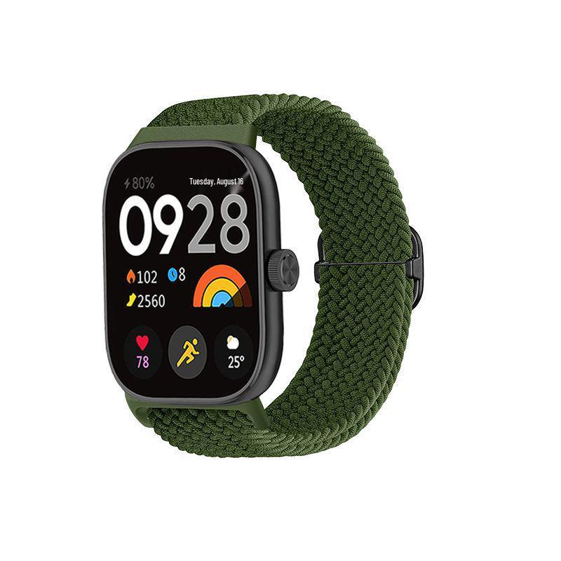 Compatible Woven Strap for Xiaomi Mi Band 8/9 Pro, Redmi Watch 4/5