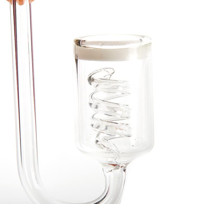 Aquarium CO2 Diffuser Glass Tank U-shape Glass Aquarium Co2 Bubble Atomizer Reactor Solenoid Regulator Moss CO2 Atomizer