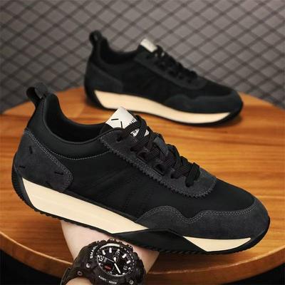 Herrenschuhe Frühling neue Freizeitschuhe trendige Sport Herren vielseitig weiche Sohle atmungsaktiv