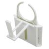 Fold Out Desk Cup Holder ABS Stable Space Saving Retractable Table Drink Holder Rack for Home and Office