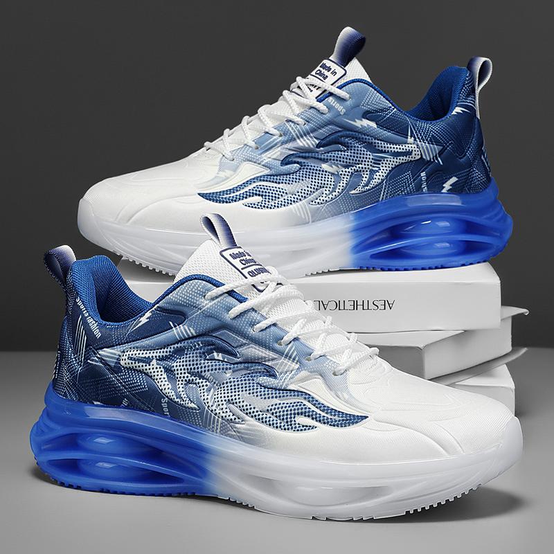 High Quality Men's Casual Sneakers Outdoor Breathable Running Shoes Cushioning Non-slip Sport Shoes Athletic Training Footwear