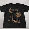 T-shirt Chat The Cure Années 90 Alt Indie Rock Unisexe Cadeaux Amoureux des Chats Cadeaux Fans de The Cure T-shirt de Groupe T-shirt Graphique The Cure