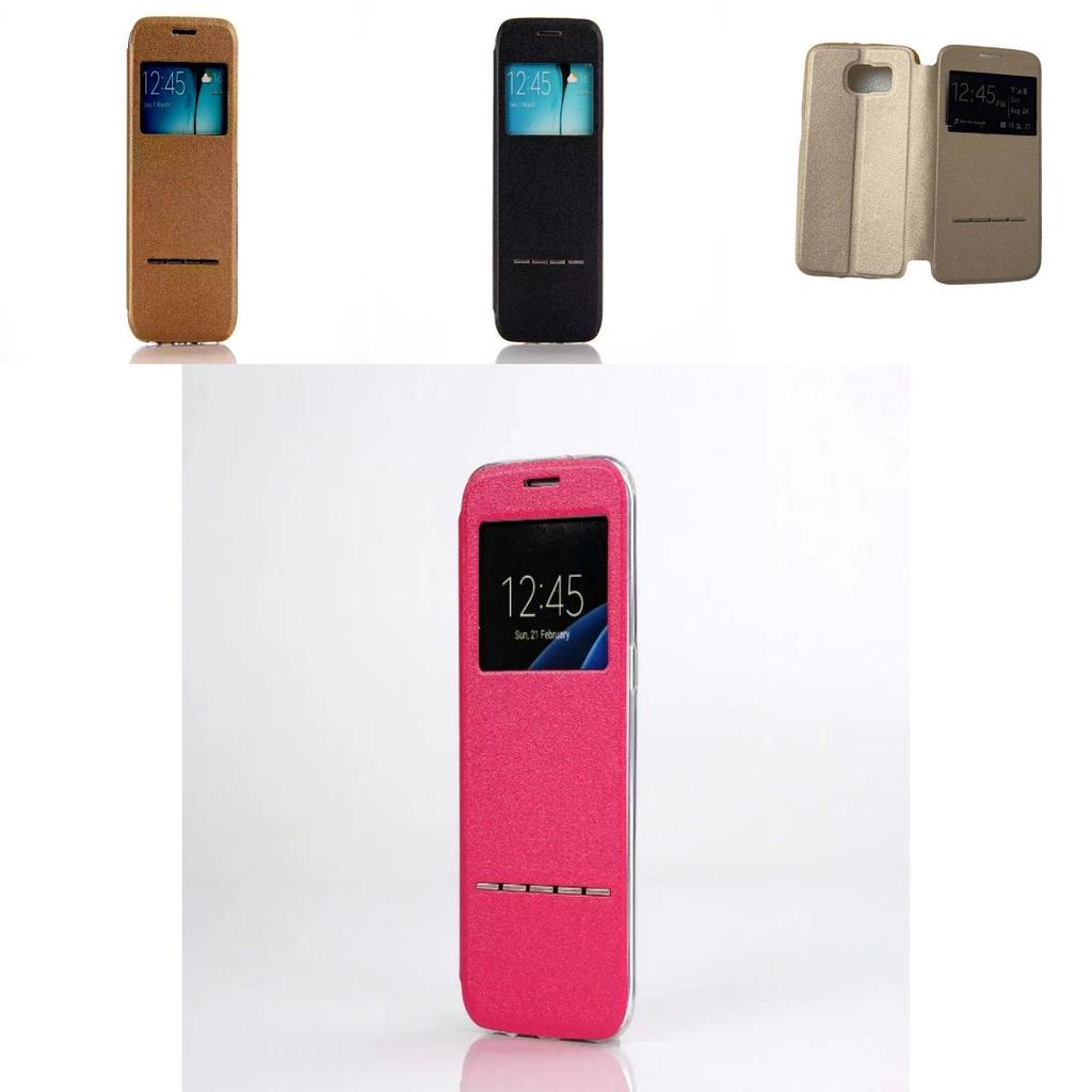 For Iphone 6s Flip Leather Case With Magnetic Closure For Durable Drop Guard