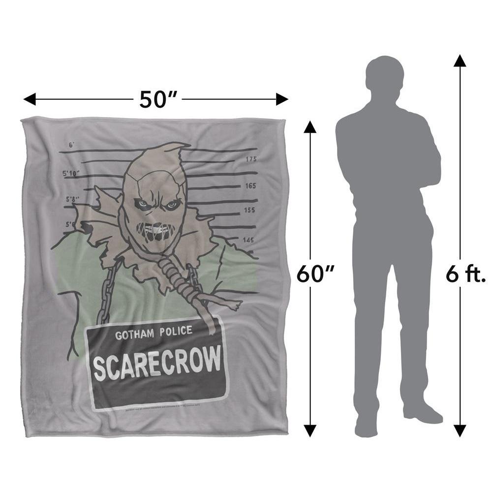 Batman Line Up Scarecrow Blanket